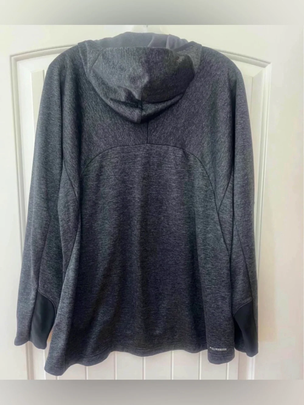 Men's size large-adidas FreeLift Climawarm Hooded jacket - gray